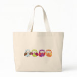 Four Colourful Owls bags