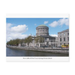 Four Courts, River Liffey, Dublin city Ireland postcards