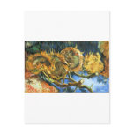 Four Cut Sunflowers - Vincent Van Gogh Post Card
