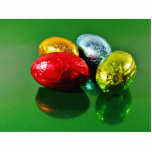 Four Easter Eggs photo sculptures