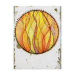 Four Elements Fire postcards