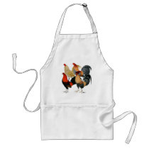 Four Game Cocks Aprons