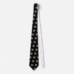 Four Heart Flower Black Tie