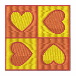 Four Hearts Custom Monogrammed Embroidered Shirt embroidered shirts