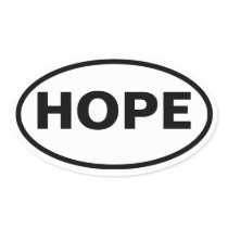 FOUR Hope, Arkansas Oval Stickers