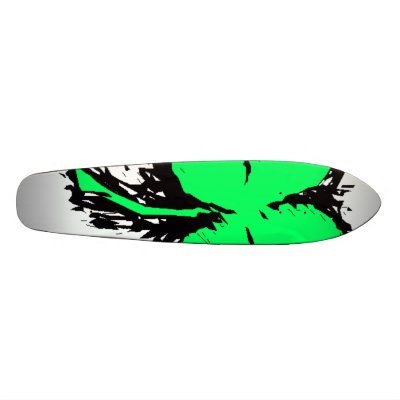 four-leaf-clover-5-clipart skateboard decks by christiangcunningham