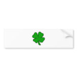 Four Leaf Clover Bumper Stickers