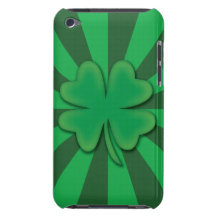 Four Leaf Clover Ipod Touch Case