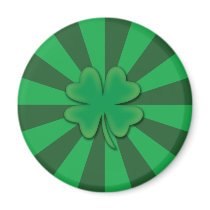 Four Leaf Clover Magnet