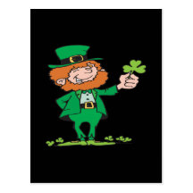 Four Leaf Clover Post Card