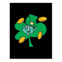 Four Leaf Clover Post Cards