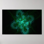 Four-Leaf Clover Poster