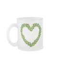 Four Leaf Clover Shamrock Heart mugs