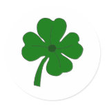 Four Leaf Clover Sticker