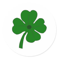 Four Leaf Clover Sticker
