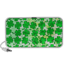 FOUR LEAF CLOVERS Doodle Speaker