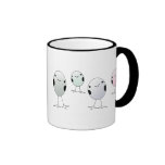 Four Little Birds mugs