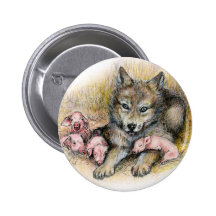 FOUR LITTLE PIGGIES BUTTONS