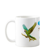 Four Macaws Mug