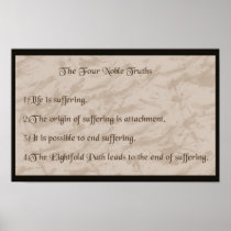 Four Noble Truths Posters