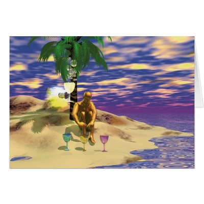Four of Cups Greeting Card by Astra