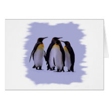Four Penguins Cards