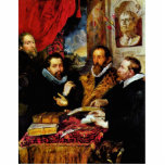 Four Philosophers Scene From Left: His Brother photo sculptures