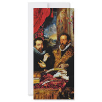 Four Philosophers Scene From Left: His Brother Full Color Rack Card
