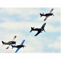 Four Planes Ons Sky Cut Out