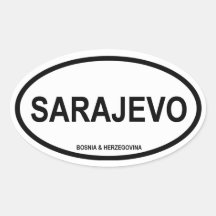 FOUR Sarajevo Stickers