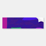 Four Shapes Bumper Stickers