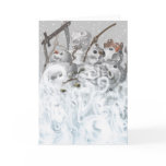 Four Snowmen of the Apocalypse Card