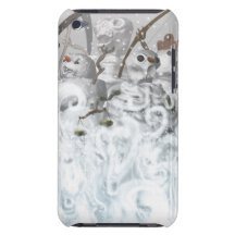 Four Snowmen of the Apocalypse Barely There iPod Cases
