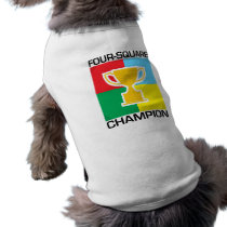 Four-Square Champion pet clothing