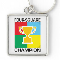 Four-Square Champion keychains