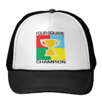 Four-Square Champion hats