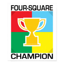 Four-Square Champion posters
