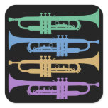 Four Trumpets stickers