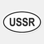 FOUR "USSR" STICKER