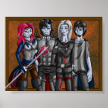 Four Vampire Poster posters