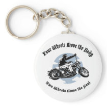 Four Wheels III Keychain