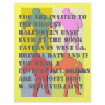 Four Zombies Andy Warhol Style flyers