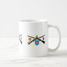 Fourth Infantry Regiment Cross Rifles Mug