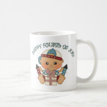 Fourth of July Baby Boy Mug