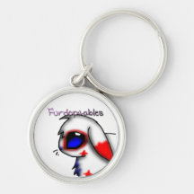 Fourth of July Bunny Keychain