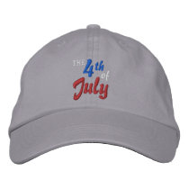 FOURTH OF JULY cap Embroidered Baseball Cap