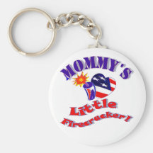 Fourth of July Keychain