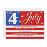 Fourth of July Party Invitation