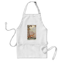 Fox and Grapes Apron