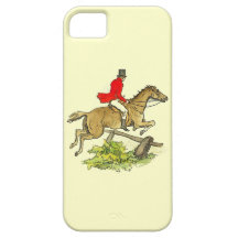 Fox Hunt Jumper Hunter Horse Riding iphone 5 Case